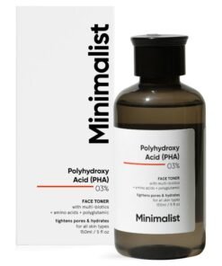 MINIMALIST Pha 3% Alcohol Free Face Toner | Pore Tightening And Mild Exfoliation For Oily, Acne Prone, Sensitive And Normal Skin | Hydrating Face Toner For Glowing Skin