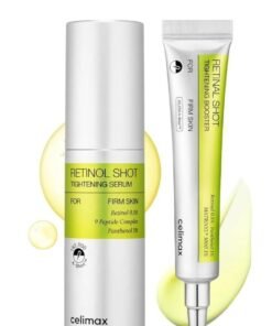 celimax Retinal and Retinol Tightening Set – Booster 15ml and Serum 30ml | Firming, Smoother Skin, Pore Appearance Care, Vitamin A, Peptides