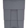 Cosmoplast 45L Step on Waste Bin with Pedal (Dark Grey) Dark Grey 45.0Liters