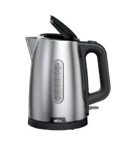 Braun PurShine Water kettle, 2200 Watts, 1.7L Capacity - BlackSilver 1.7 L 2200 W WK1500 BlackSilver