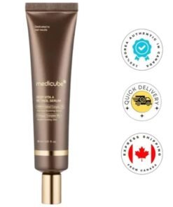 Medicube Deep Vita A Retinol Serum 30ml, Anti Aging Face Serum for Fine Lines Wrinkles & Dull Skin, Firming & Smoothing Retinol Treatment for Sensitive Skin, Cell Renewal Vitamin A Night Serum