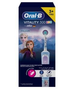 Oral-B Kids Rechargeable Electric Toothbrush, Disney Frozen, Extra Soft Bristles, with Kids Sensitive Mode, 3+ Years, Pack of 1 Multicolor