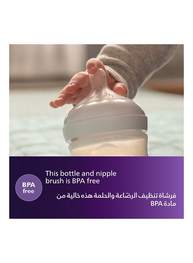 Philips Avent Bottle And Teat Brush Pink | No.1 Brand Recommended By Moms Worldwide - Image 4