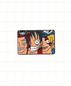 Acnor Anime brothers pin One Piece Three Brothers Sticker for Mobile, Laptop, I pad, Backpacks, Jackets, and Collectors Walls, Doors, Cars, Trucks, Motorcycles, Boats & Laptops