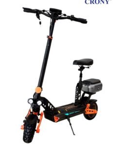 Crony D2 PRO Max Speed 70KM/H E-Scooter,1500W Brushless Motor 48V 15Ah Battery, Long Range 20-40KM, Foldable Off-Road Electric Scooter for Adults, Dual Suspension, Front Disc & Rear Power-Off Brake, Aluminum Frame, Portable Heavy-Duty Commuter Scooter, All-Terrain, LED Headlights, 120KG Load, Urban Mobility, Durable Senior & adults Electric Skateboard Scooter,Ultra and Seat