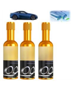 Luckam Engine Cleaner Instant Car Exhaust Handy Cleaner Catalytic Converter Cleaner Auto Parts Engine Boost Up Cleaner Oil Engine Treatment Fuel Injectors Cleaner Kit 3 PCS