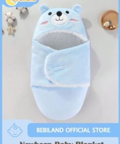 Bebiland Baby Swaddle, Soft Newborn Baby Milestone Blanket for 0-6 month Baby Newborn Infant