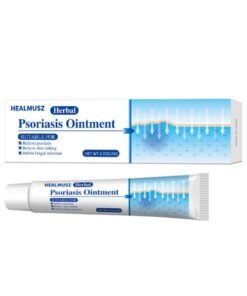 HEALMUSZ Psoriasis Ointment Antibacterial Cream Psoriasis and Eczema Antifungal Cream Helps Eczema Ringworm Anti Itch Cream with Gentler and Safer Herbal Ingredients Quickly Relives Itching Herbal Cream 20g