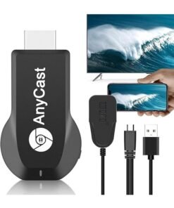 AnyCast M2 Plus WiFi Display Reciever, 4K Wireless HDMI Display Adapter, 1080P Mobile Screen Mirroring Receiver, for Android/Mac/iOS Windows