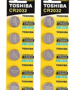 TOSHIBA CR2032 10 pcs Lithium Coin Cell Battery 3.0V