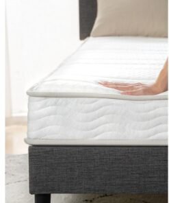 Alternative view of Zinus Foam and Spring Hybrid Mattress, Twin, Fiberglass Free, Medium Firmness, Durable Support, Certified Safe Foams & Fabric, Mattress in A Box (99.1 X 190.5 X 15.2 CM)