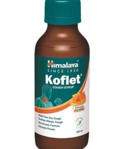 Himalaya Koflet Syrup|100 ml| Relief from cough, sore throat | Non-drowsy Formula| Made With Herbs | Contains 25% Honey*