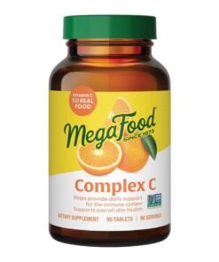 MegaFood Complex C -help provide daily support for the immune system supports overall skin health, 90 tablets / 90 servings.
