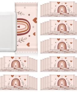 Kacctyen 200 Pcs 035 oz Mini Hotel Soap Bars Bulk Individually Wrapped Rainbow Hand Soap Bars Travel Size Toiletries for Hospitality Guest Holiday Rentals