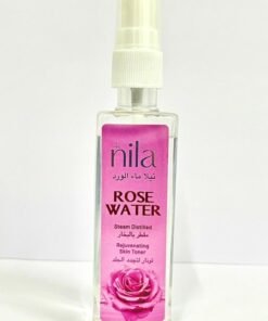 NILA Pure Rose Water 100ml – Natural Hydrating Toner for Sensitive Skin & Pore Tightening