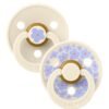 BIBS Pack of 2 Studio Colour Jasmine Latex Size 1 Ivory Mix