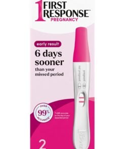FIRST RESPONSE Early Result Pregnancy Kit 6 Days Sooner, 2 Tests