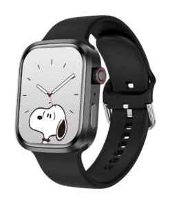 AROAQ Zero 90 Smart Watch, IP67 Waterproof NFC Bluetooth Health Monitoring Watch, 2.3" HD Display 280mah Large Capacity Battery Smart Fitness Watch with Multiple Sports Mode, (Black)