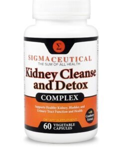 SIGMACEUTICAL Kidney Cleanse and Detox 60 Vegetable Capsules
