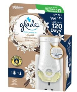 Glade Electric Sheer Vanilla Embrace Scented Oil Refill With Holder 20ml