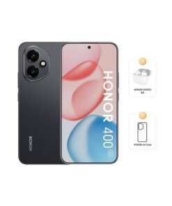 Honor 400 5G Dual SIM Midnight Black 12GB RAM 256GB With Free HONOR CHOICE E6i Earbuds & Case - Middle East Version
