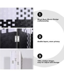 Alternative view of MOMENT Foldable Movable Stretch Room Divider