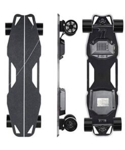 Spadger Electric Skateboard, D5X Plus 35’’ Portable Longboard Skateboard, 37 KMh 900W Dual Motor, 20 KM Range, Load up to 120KG, with Wireless Remote Control & APP Control Built-in LED Lights