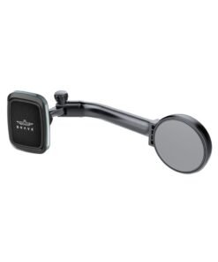 Brave Magnetic Car Phone Holder for Dashboard - 360° Rotation Cell Phone Mount with Super Strong Magnets, Phone Mount for Tesla, Car Holder Foldable Dashboard Mount and Screen, Compatible with iPhone Air, iPhone 17 Pro/17 Pro Max, iPhone 16 Pro Max/16 Pro/16 Plus, iPhone 15/14/13/12/11, Galaxy S25 Ultra/S24/S23 and Other Mobile Devices - Secure and Adjustable Car Mount