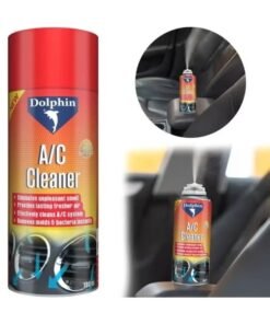 Dolphin “A/C Cleaner Spray 100ml – Powerful Air Conditioner Odor Eliminator and Disinfectant, Effectively Removes Dust, Bacteria, Mold, and Unpleasant Odors from AC Units, Ensuring Fresh, Clean, and Hygienic Airflow for Home, Office, and Car Use.”