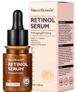 Vibrant Glamour 1PCS VIBRANT GLAMOUR Anti Aging Retinol Serum ，Face Cream Collagen Anti-Aging，Collagen Firming Serum, Melasma Lightening Anti-wrinkle Cream, Skin Tightening Lifting Hydrating，Double Chin Reducer