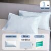 Disposable Cute Pillowcase Travel Portable Winter Thickened Large Household Double Hotel Supplies Suit Wholesale-Color:Sky Blue -Specifications: Sterile And Thickened