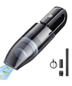 Portable Car Vacuum Cleaner,6000Pa Cordless Vacuum Cleaner,Powerful Handheld Vacuum Suction for Car Home and Office