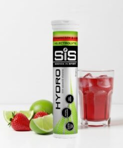 SIS Hydro Electrolyte Tablets | Sugar Free Hydration Tablets | Essential Electrolytes to Reduce Fatigue & Aid Rehydration | Gluten Free | Strawberry & Lime Flavour | 20 Servings | 1 Pack | 20 x 4.5g