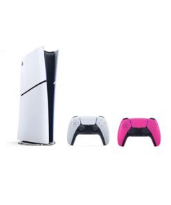 Sony PlayStation 5 Slim Console Digital Edition With Extra Pink Controller