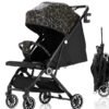 TEKNUM Travel Zen Stroller With Coffee Cup Holder - Black Gold
