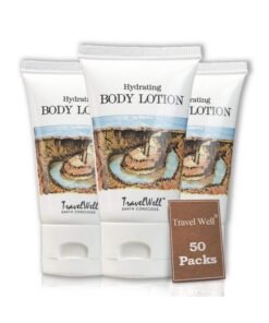 Travelwell Landscape Series Hotel Toiletries Amenities Travel Size Lotion 1.0 Fl Oz/30Ml Individually Wrapped 50 Tubes Per Box | Travel Size Toiletries | Hotel Toiletries In Bulk