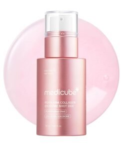 Medicube PDRN Pink Collagen Exosome Shot Serum 2,000 PPM | Liquid Skin Booster | Exosome, Salmon DNA PDRN, Spicules | Uneven Skin Tone, Pore Care, Skin Texture | Korean Skin Care