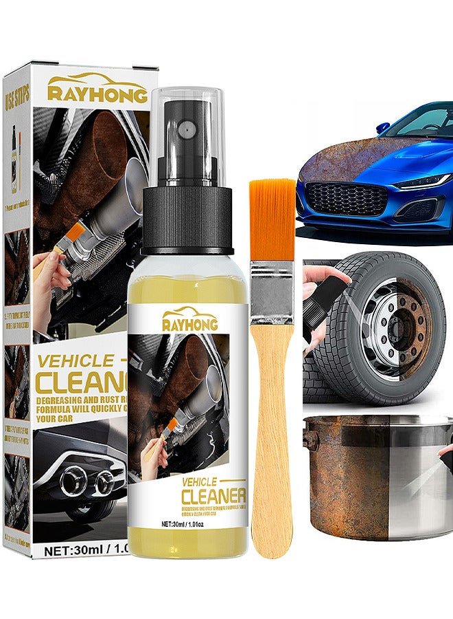 RAYHONG Powerful Rust Remover Spray, Car Rust Removal Spray, Metal Rust Remover Spray, Car Chassis Rust Converter Spray, Ironfree Rust Converter Spray, Rust Removal Spray For Car, 30ML