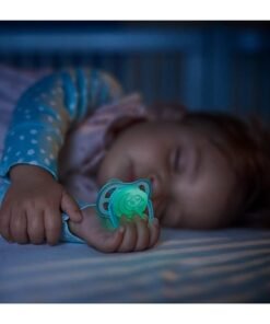 Alternative view of Philips Avent 2-Piece Silicone Ultra Air Night Time Soother, Glow-In-Dark, 6-18M, Twin Pack, Orthodontic Bpa-Free, Scf376/22