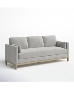 ALWASIT HOME Elegant Comfort: The Pera 84'' Velvet Sofa"
