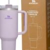 Stanley Quencher H2.0 FlowState Stainless Steel Vacuum Insulated Tumbler with Lid and Straw for Water, Iced Tea or Coffee, Smoothie and More, 40 oz