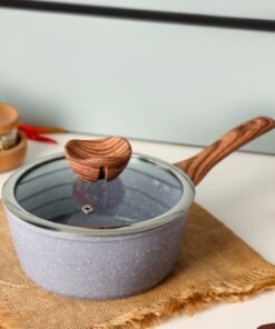 Delcasa 16cm Essential Saucepan with Glass Lid DC3331