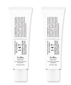 Dr.Althea 147 Barrier Cream Daily Skin Barrier Repair Care Deep Hydrating with Hyaluronic Acid & Ceramides Korean Vegan Skincare for All Skin Types 1.7 Fl Oz - Pack of 2