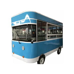 Used Mobile Food Trailer/Cart Ice Cream Trucks for Sale Towable Food Truck