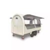 Best Quality Stainless Steel 3-Wheel Towable Fast Food Truck Ice Cream/Snack/Hotdog/Chips Catering Trailer 3-Year Warranty for
