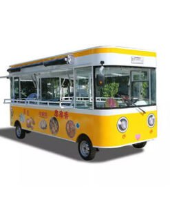 Stainless Steel Towable Ice Cream Fast Food Hotdog & Chips Mobile Snack Food Trailer for Sale