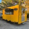 Catering Food Truck Fully Equipped Stainless Steel Snack Food Mobile Kitchen Pizza Coffee Cart Ice Cream BBQ Cheap Food Trailer