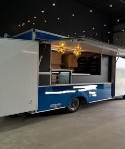Cheap Genuine Mobile Food Truck designed for fast food success with strong build modern look and ready to start business