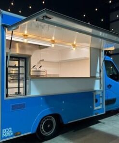 Factory Deal Price Mobile Food Trucks Petrol Candy Chips Aluminum GPS Tracking Built-In Power Insulated Compartments Sale Fast