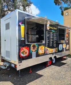 Fully Equipped Mobile Bar Food Truck Concession Food Trailer Street Hot Dog Ice Cream Coffee Food Cart Van for Mobile Fruit